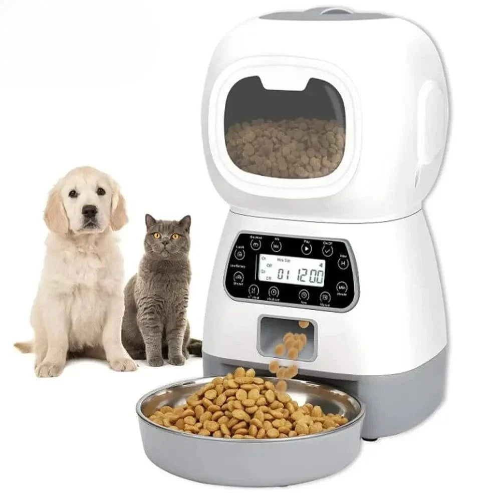 Distributeur croquettes pour chat - Programmable par Wifi
