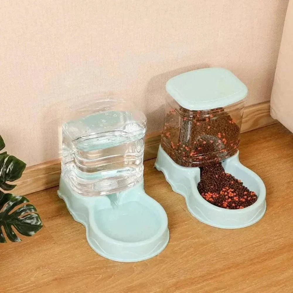 Gamelle pour chat avec distributeur automatique