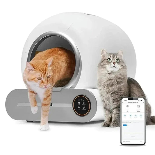 Litière auto-nettoyante Puricat - Connectée et sans odeur