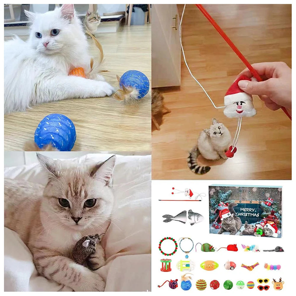Calendrier de l’Avent pour Chat - 24 Surprises adorables