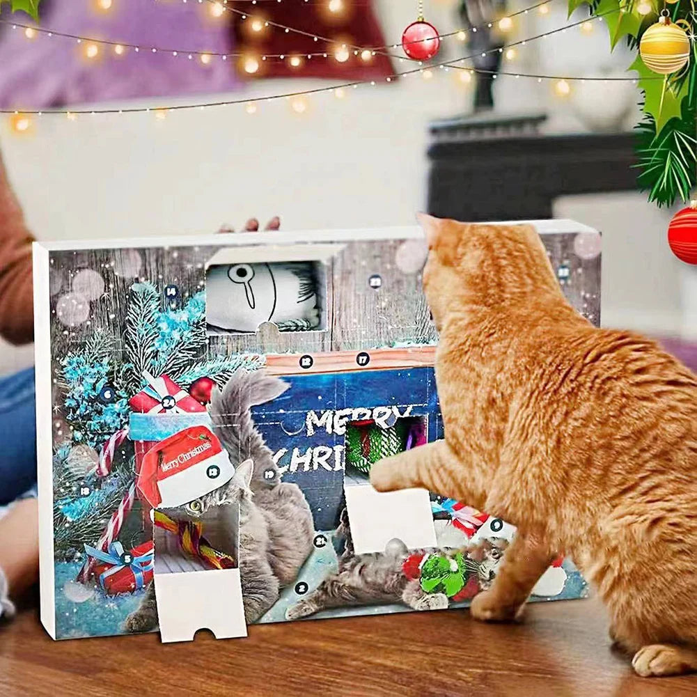 Calendrier de l’Avent pour Chat - 24 Surprises adorables