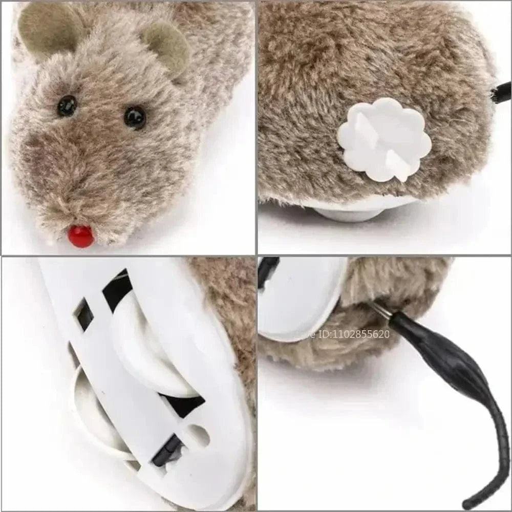 Souris pour chat interactive - Stimule l'instinct de chasse