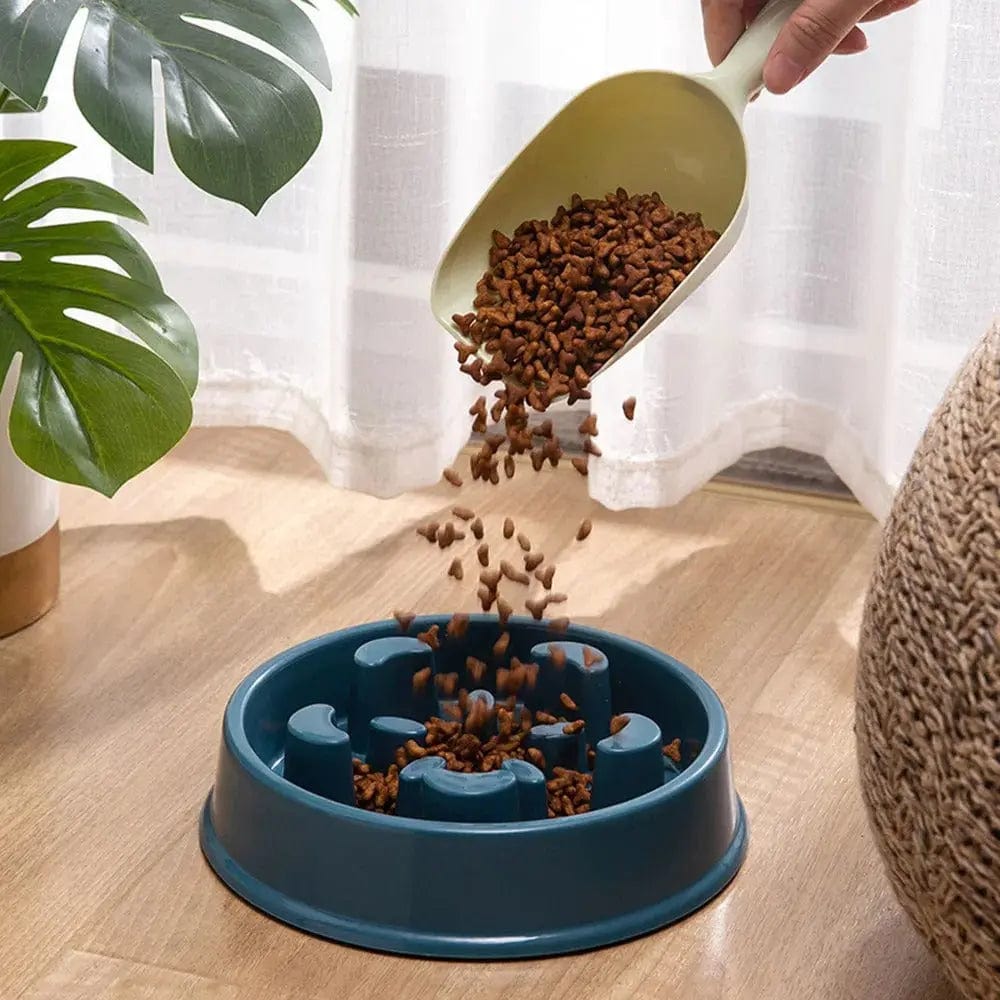 Gamelle labyrinthe pour chat - Anti-glouton efficace