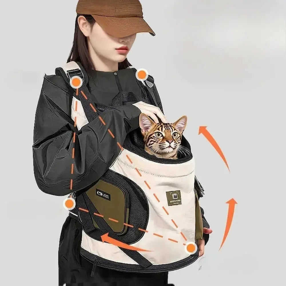 Sac bandoulière chat – anti-stress total | Miaobag