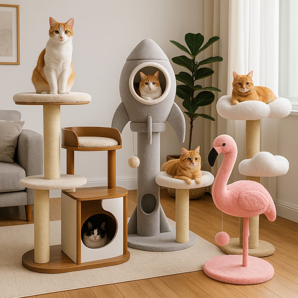 Top 5 des arbres à chat design et originaux