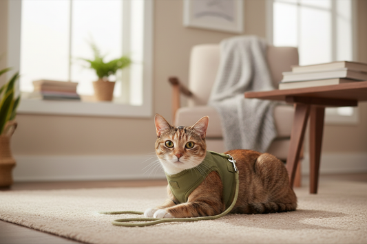 Chat qui refuse la laisse : guide complet pour réussir l'apprentissage