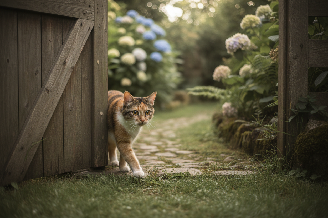 Combien de temps attendre avant la première sortie de votre chat
