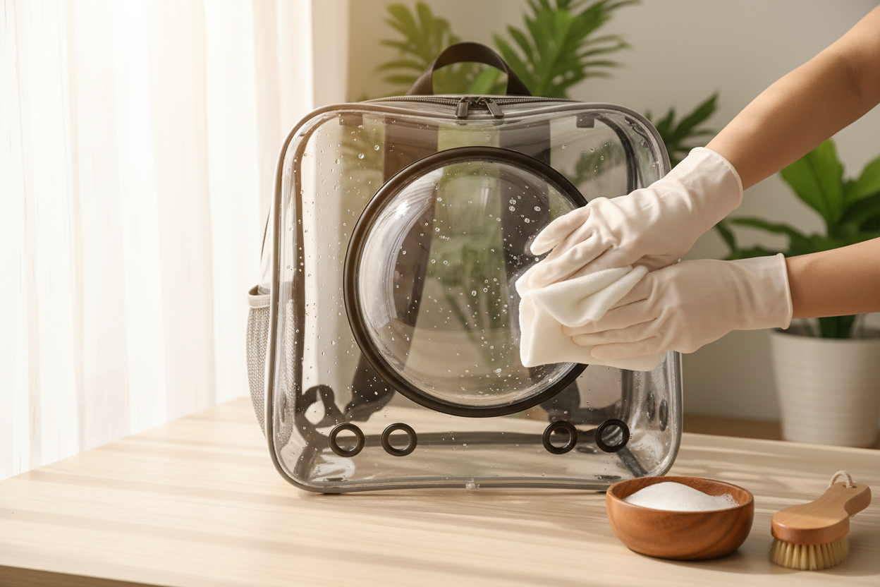 Comment nettoyer un sac à dos pour chat ?