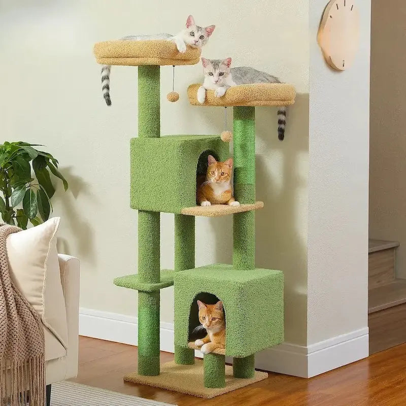 Arbre à chat 130 cm - Stable & spacieux | CatKit