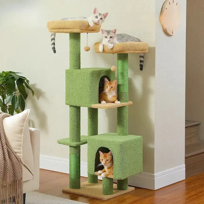 Arbre à chat 130 cm - Stable & spacieux | CatKit