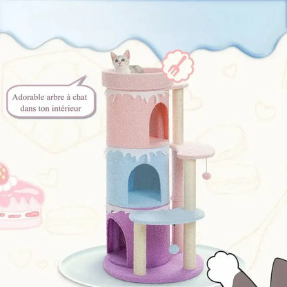 Arbre à chat tour - Gain de hauteur | CatPlay