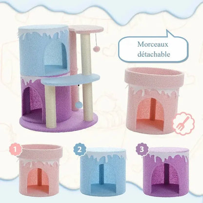 Arbre à chat tour - Gain de hauteur | CatPlay