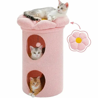 Arbre à chat tonneau