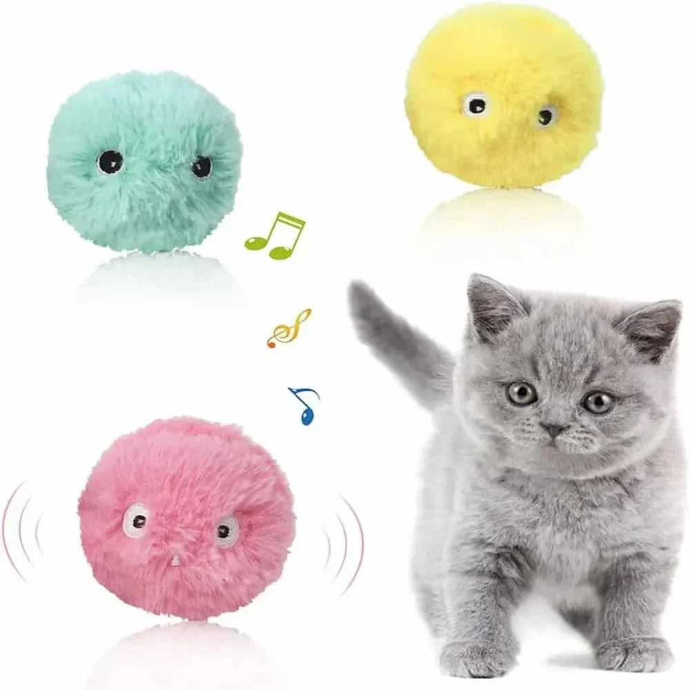 Balle intelligente pour chat - Chasse garantis