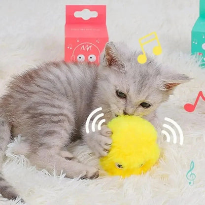 Balle intelligente pour chat - Chasse garantis