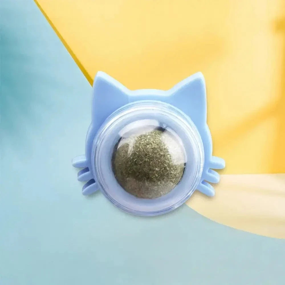 Boule herbe à chat murale - Griffe d'Amour