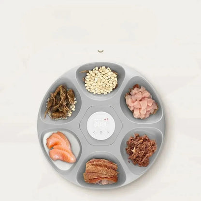 Distributeur automatique de croquettes - 6 repas pour votre chat