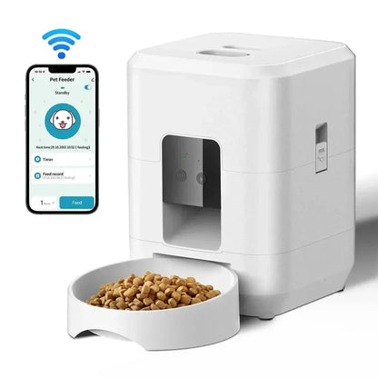 Distributeur programmable de croquettes pour chat - Griffe d'Amour