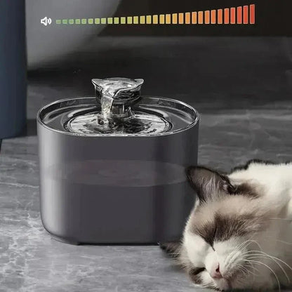 Fontaine à eau chat 2L - Hydratation continue