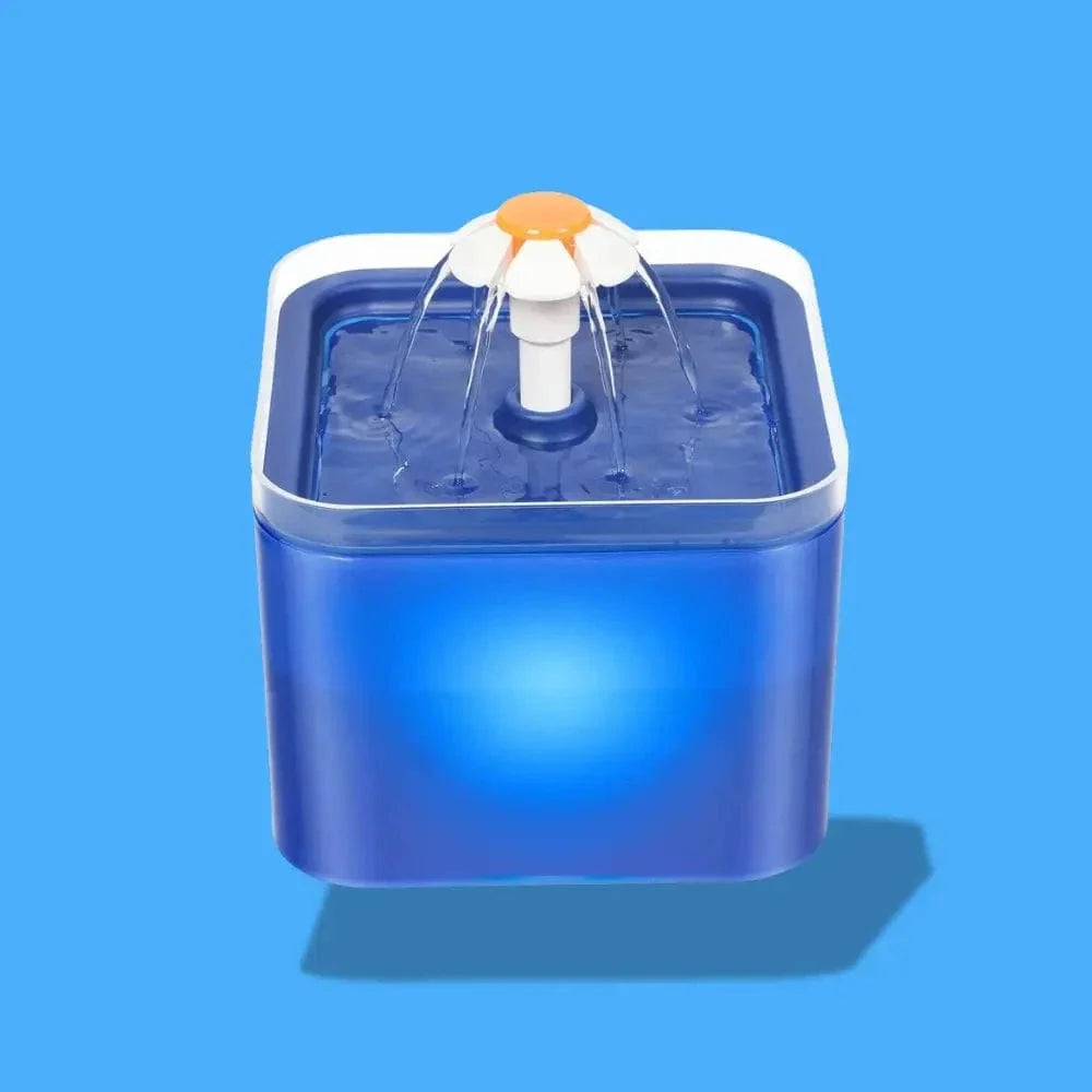 Fontaine à eau chat led - 2L, pratique et écologique Griffe d'Amour