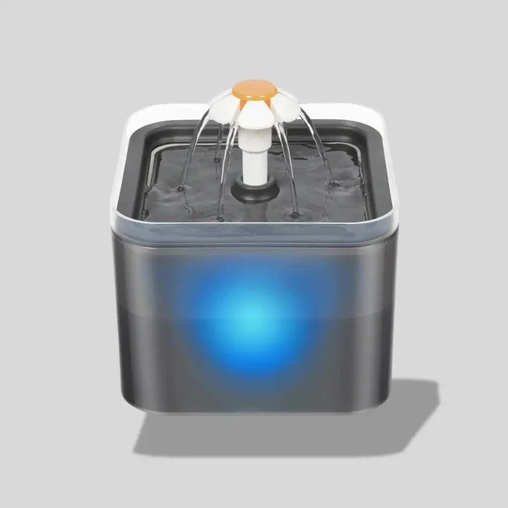 Fontaine à eau chat led - 2L, pratique et écologique Griffe d'Amour