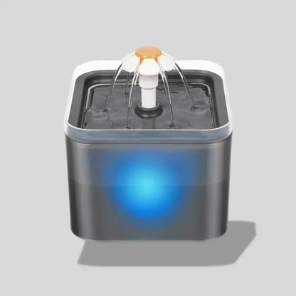 Fontaine à eau chat led - 2L, pratique et écologique Griffe d'Amour