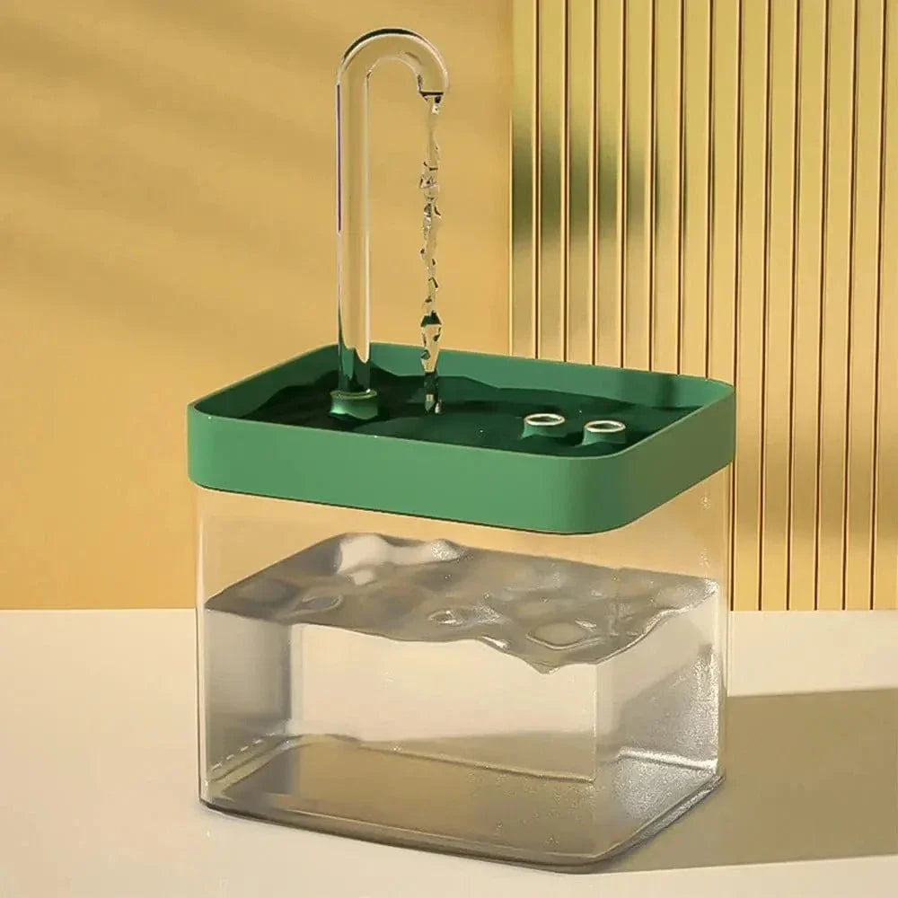Fontaine à eau transparente pour chat Griffe d'Amour