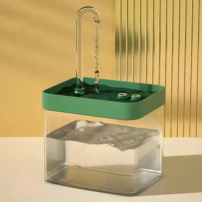 Fontaine à eau transparente pour chat Griffe d'Amour