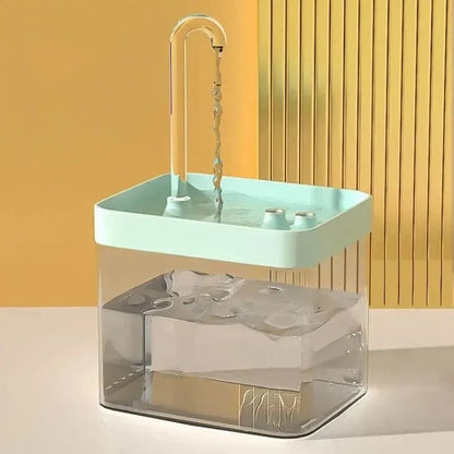 Fontaine à eau transparente pour chat Griffe d'Amour