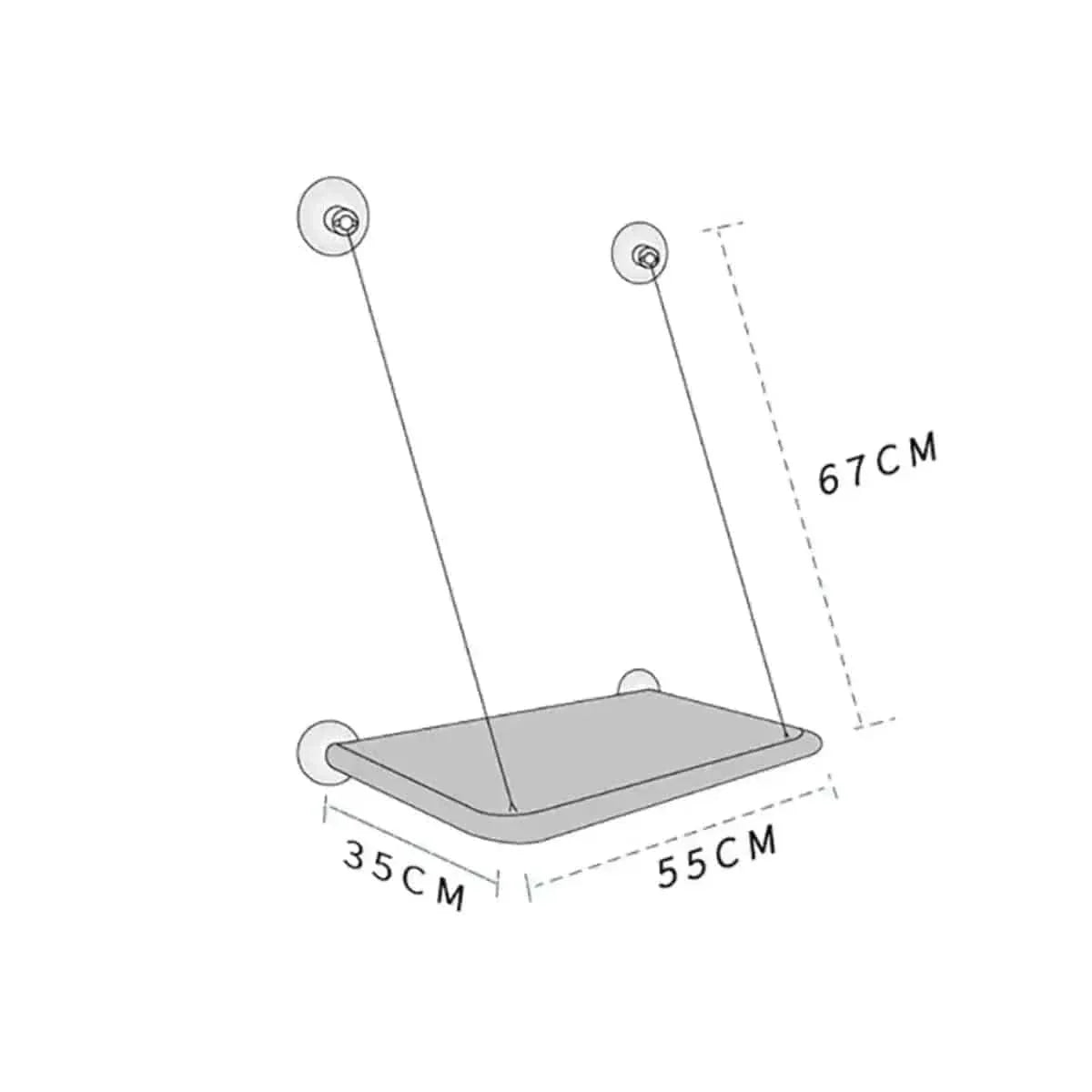 Hamac de fenêtre pour chat