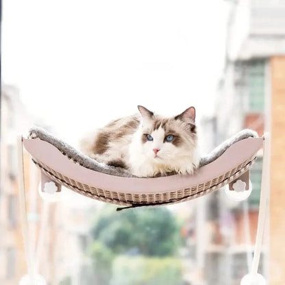 Hamac pour chat ventouse