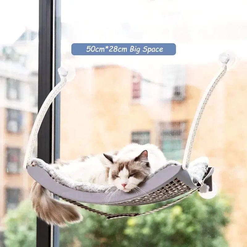 Hamac pour chat ventouse