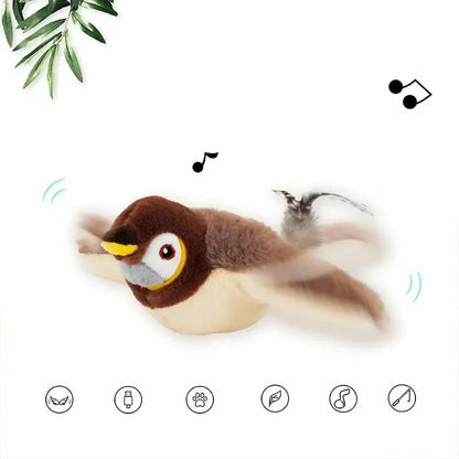 Oiseau volant pour chat - Interactif et stimulant