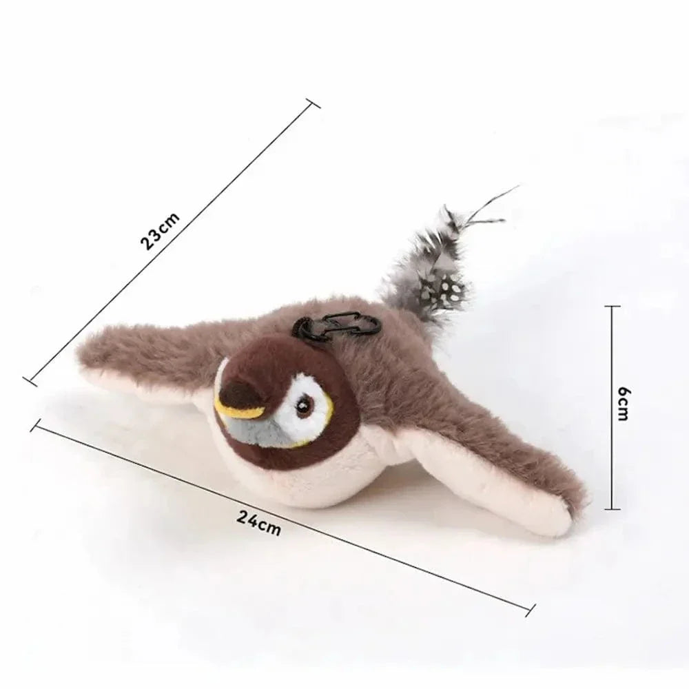 Oiseau volant pour chat - Interactif et stimulant