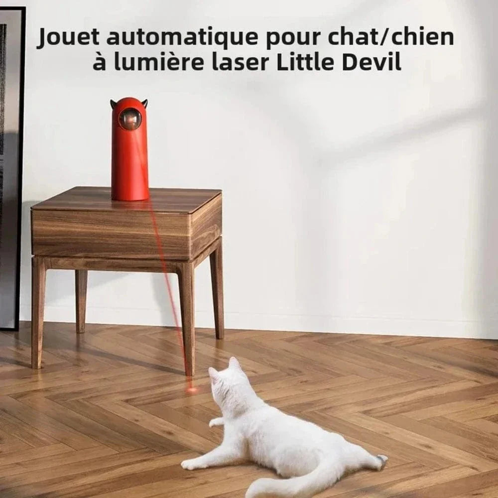 Laser pour chat interactif - Stimule l’agilité de votre félin