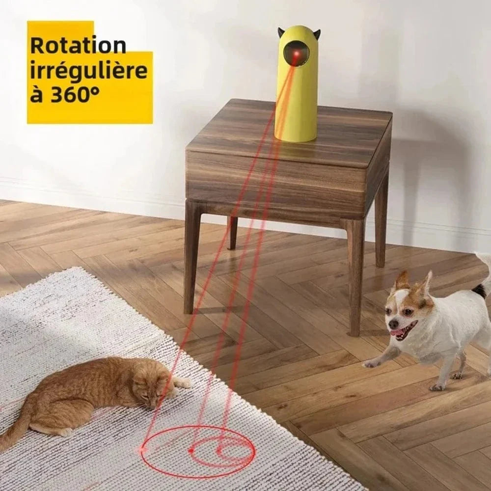 Laser pour chat interactif - Stimule l’agilité de votre félin