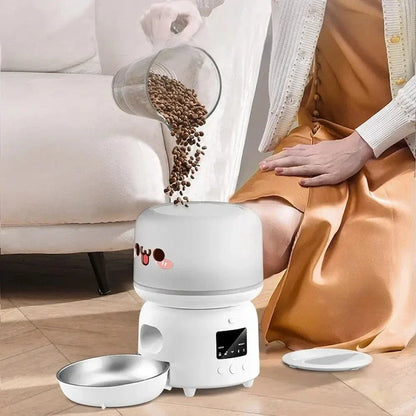 Mangeoire automatique pour chat - Gestion par app mobile
