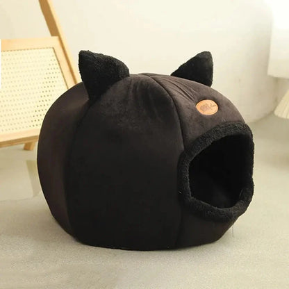 Panier chat tête de chat – Lieu douillet et sécurisé
