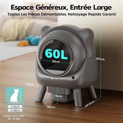 CuraPaw – La litière automatique pour chat autonettoyante et connectée