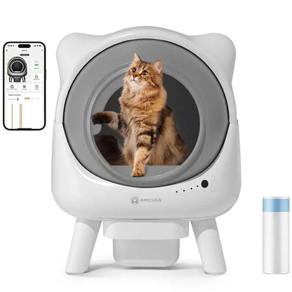 CuraPaw – La litière automatique pour chat autonettoyante et connectée
