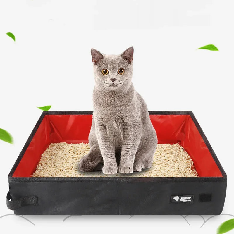 Litière de voyage - Pliable et transportable