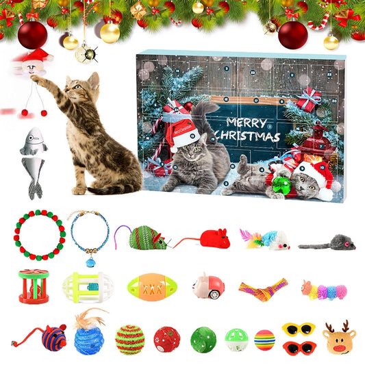 Calendrier de l’Avent pour Chat - 24 Surprises adorables
