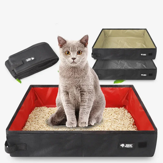 Litière de voyage - Pliable et transportable