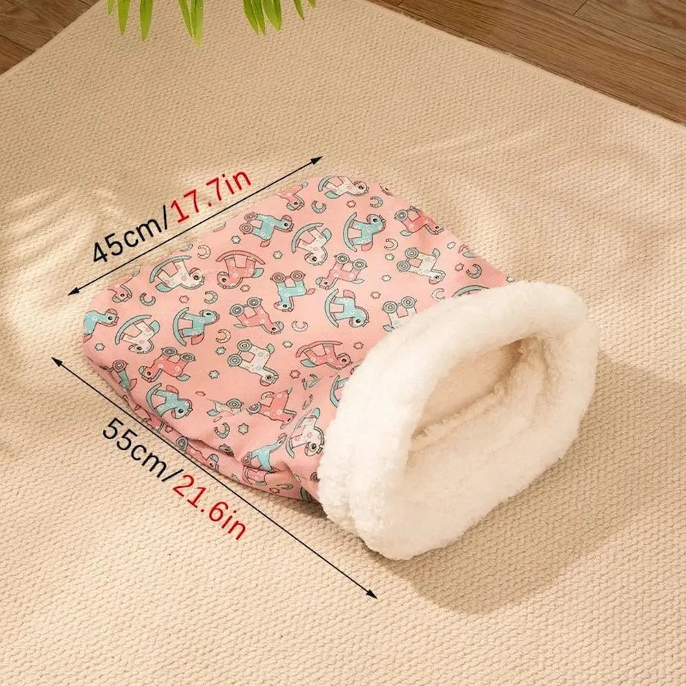 Sac de couchage pour chat - Douillet et chaleureux