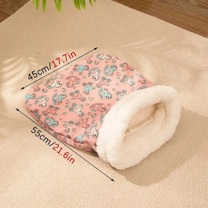 Sac de couchage pour chat - Douillet et chaleureux