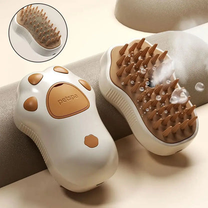 Brosse à vapeur 3 en 1 pour chiens & chats