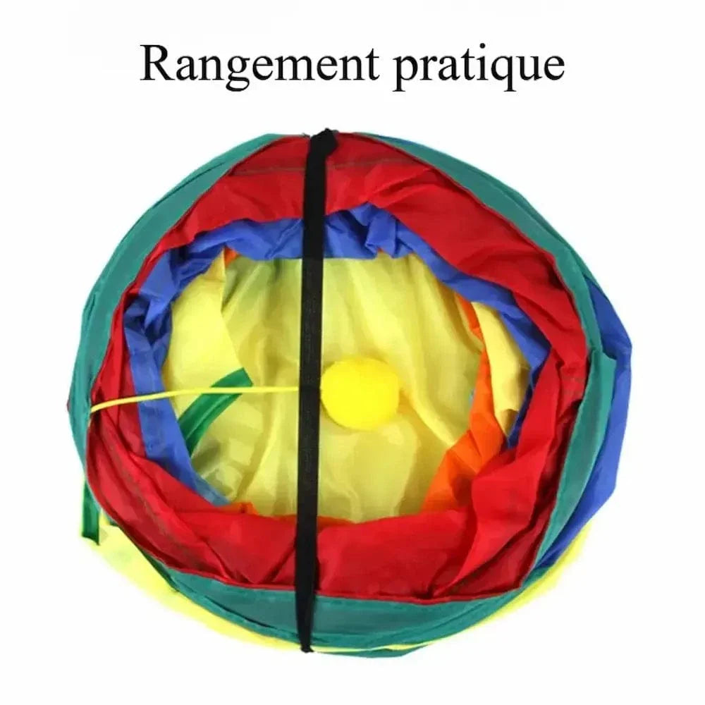 Tunnel jeu pour chat - Un espace fun pour explorer