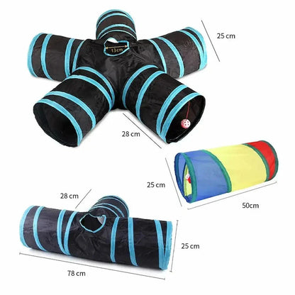 Tunnel jeu pour chat - Un espace fun pour explorer