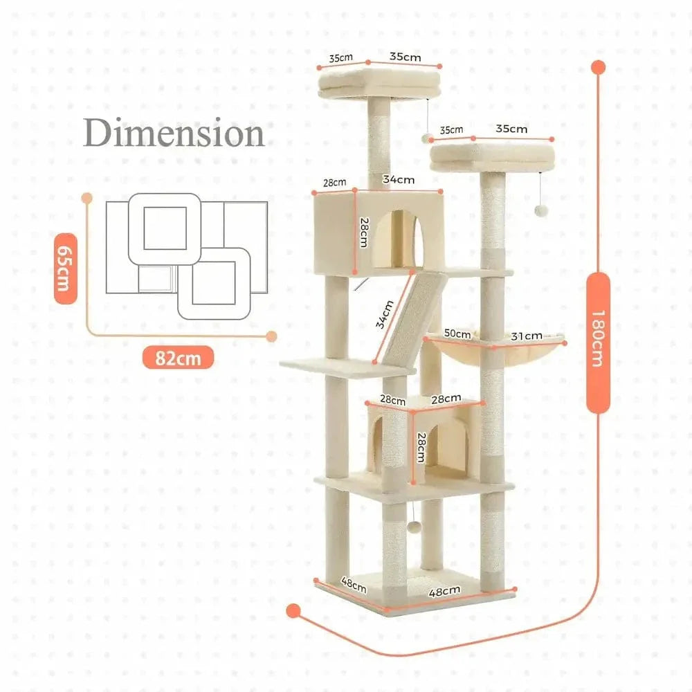 Arbre à chat XXL - Ultra stable | MyTower