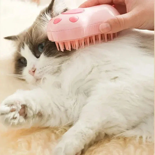 Brosse à vapeur 3 en 1 pour chiens & chats